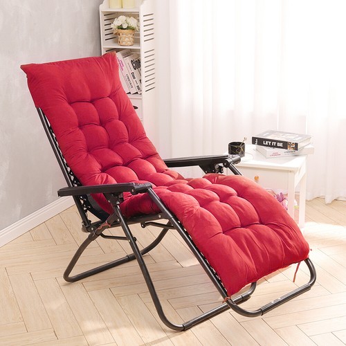 Sun Lounger Recliner Sofa Garden Chair Seat Pad Replacement Cotton Cushion Cover - Picture 36 of 46