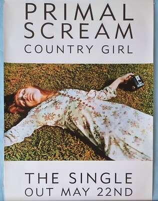 Primal Scream　Country Girlレコード7インチ　限定盤 Primal Scream - Country Girl [Vinyl] - Amazon.com Music