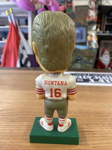 JOE MONTANA BOBBLE HEAD NFL 90s - Picture 4 of 9