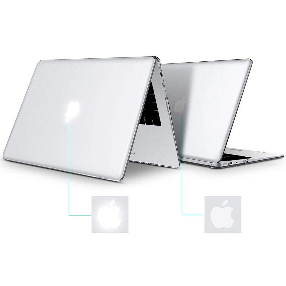 For 2023 MacBook Air M2 A2681 A2941 Pro 16" A2991 Clear Hard Case Keyboard Cover - Image 2 of 4