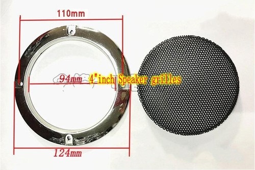 2"~10"inch Car speaker grilles Car Audio net cover Dust cover Decorative circle - Afbeelding 4 van 18