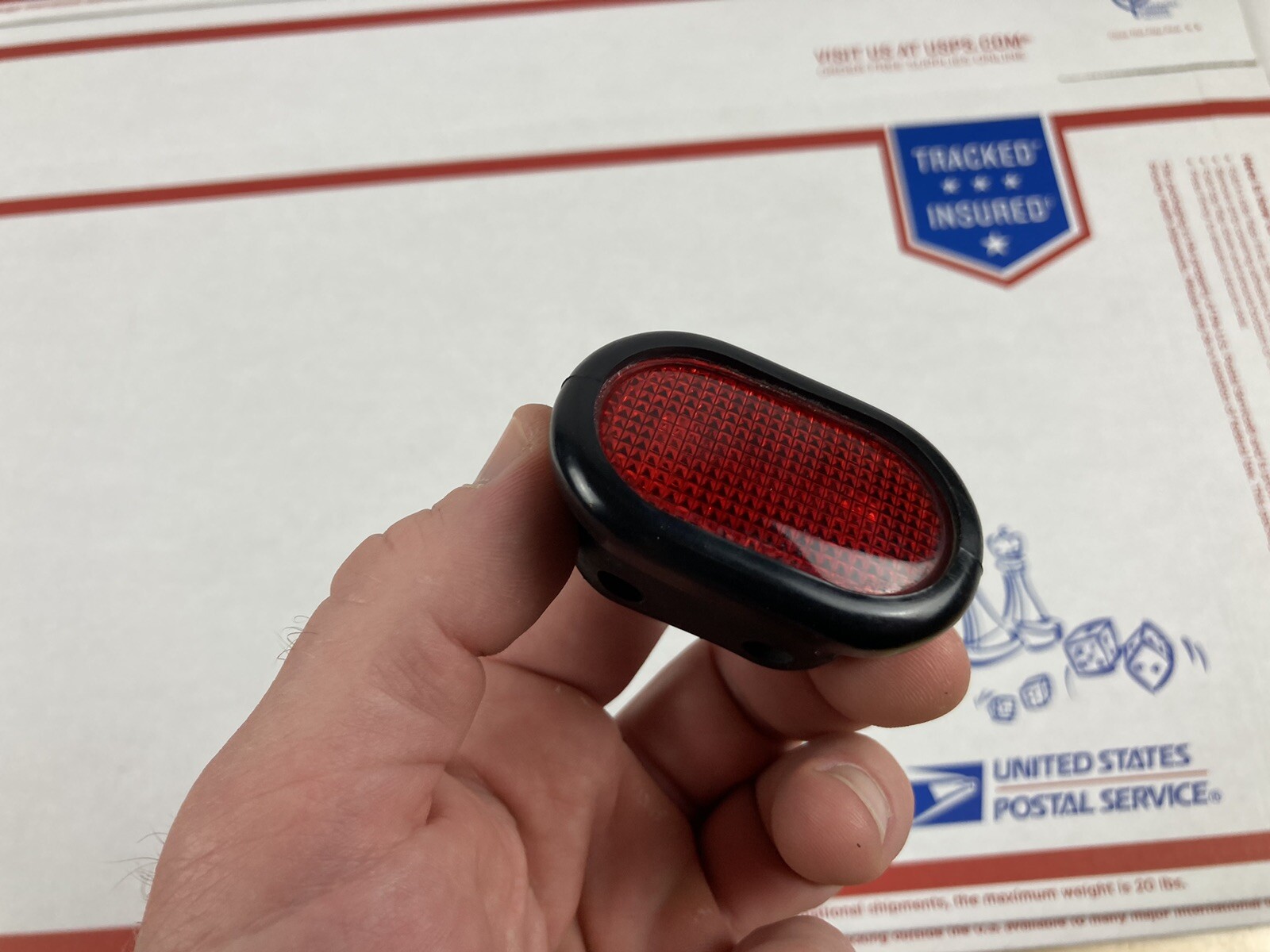 1986 Rolls Royce Silver Spur RH Front Door Open Warning Lamp Light UD23176 oem