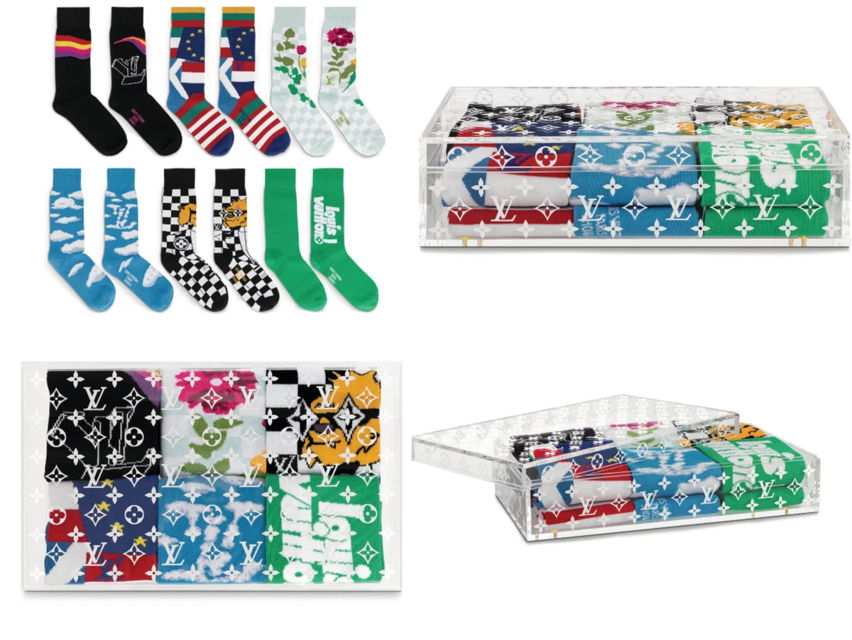 Chaussette lv hot sale