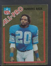 Topps 1982 American Football Sticker No 150 - Billy Sims - Running Back (T115)
