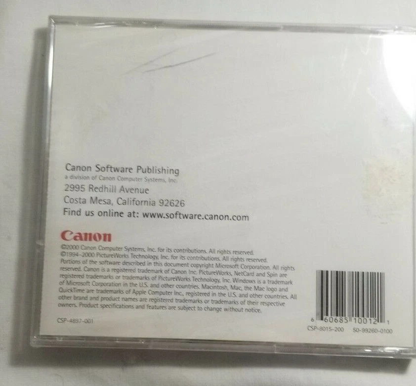 Canon Photo 1.5 (PC/MAC, 2000) - Image 2 of 2