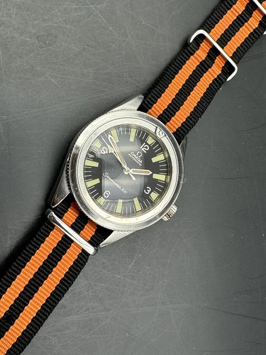 1963 SS Omega Ref 165.014 Seamaster 300 Diver Watch