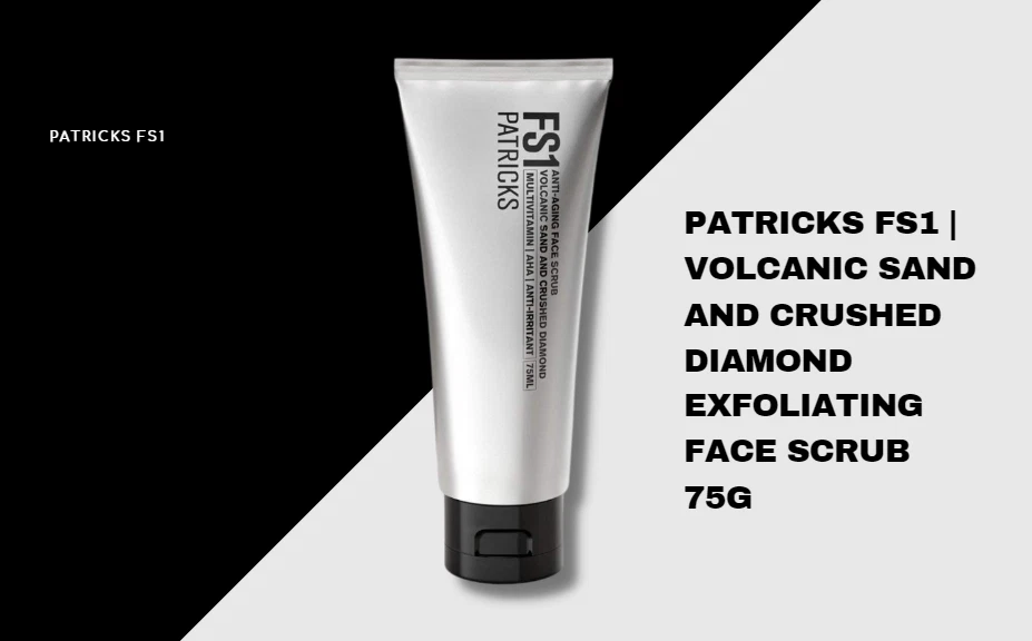 Exfoliante facial antienvejecimiento Patricks FS1 diamantes triturados 2,5 oz/75 ml nuevo en caja Foto 3 de 4