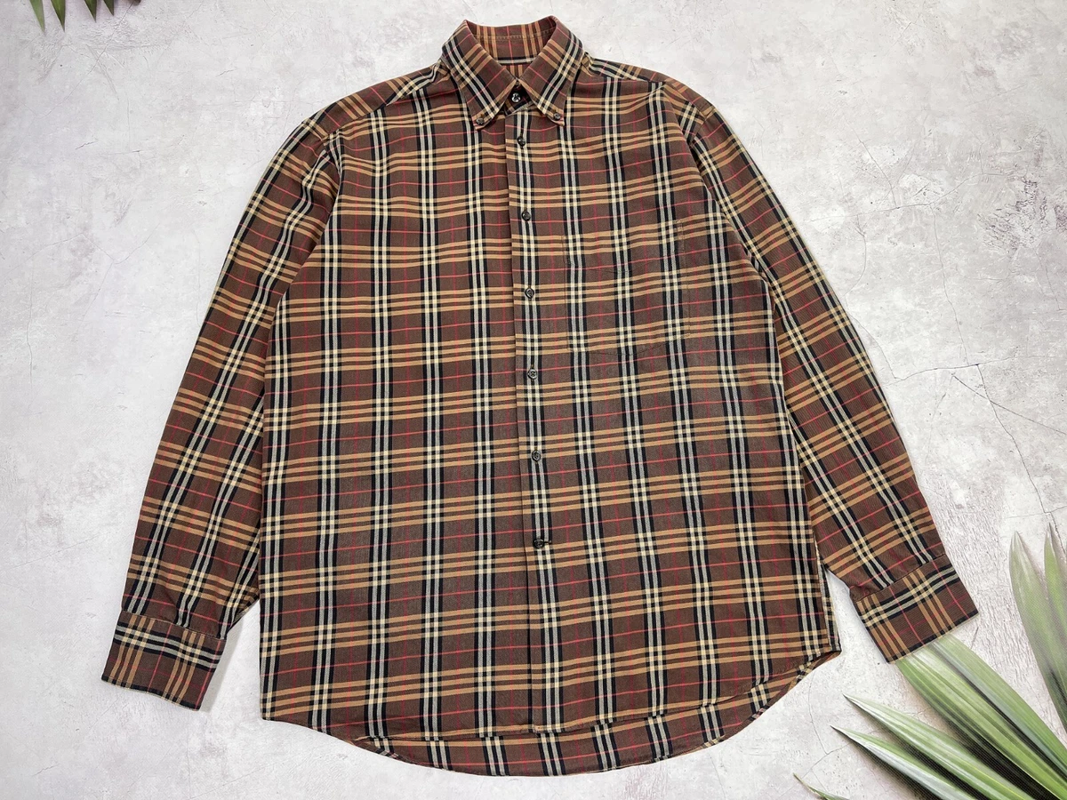 Vintage Burberry nova check shirt