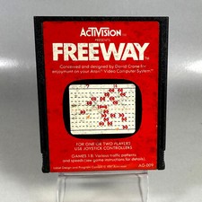 Atari 2600: FREEWAY Cartridge by Activision - Tested  WORKS