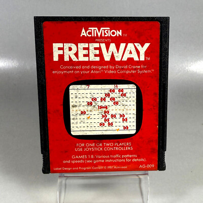 Atari 2600: FREEWAY Cartridge by Activision - Tested & WORKS ...