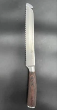 PAUDIN Bread Knife, 8 inch Serrated Knife, German Stainless Steel Bread Knife
