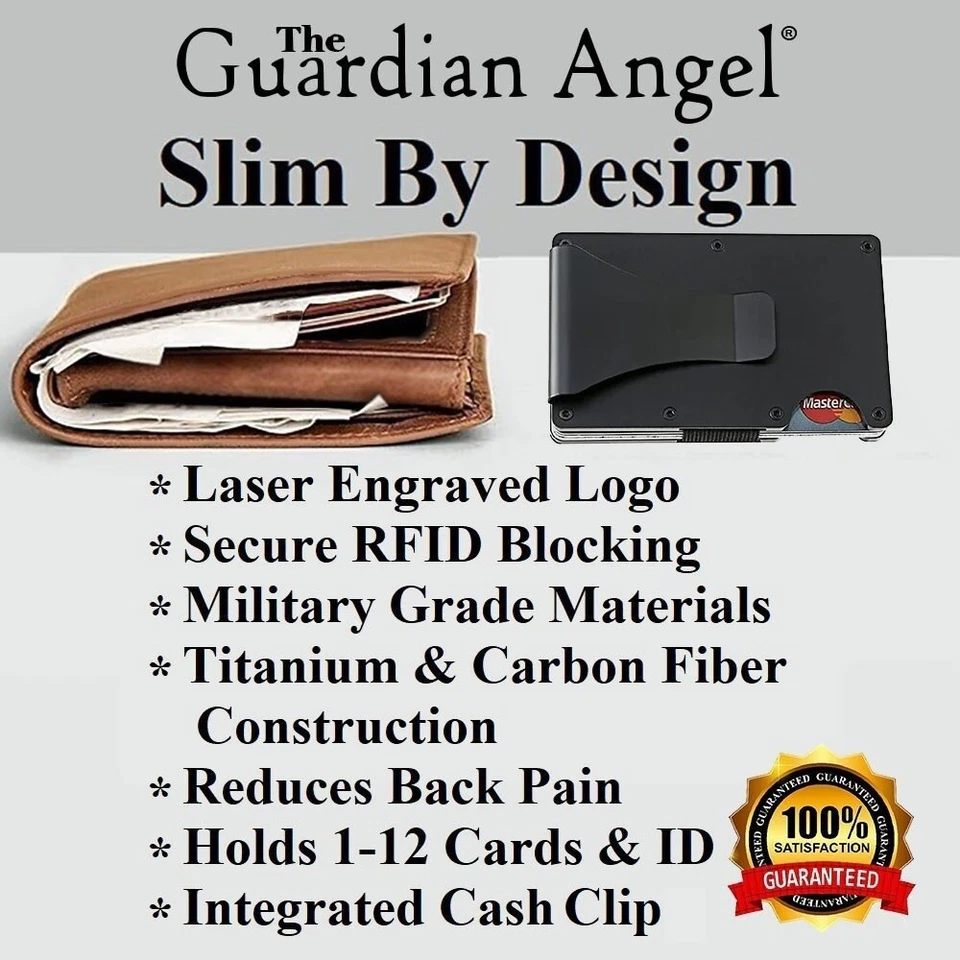 Arizona State Sun Devils Engraved Titanium Black RFID Blocking Wallet D7 - Image 3 of 4