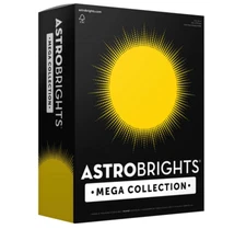 Astrobrights Mega Collection, Colored 320 Count 320 Sheets 8.5" x 11"