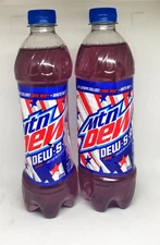 2x Mountain Dew, Dew*S*A Sealed Limited Edition Soda Expired Fast US Shipping