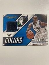 2015-16 ANDREW WIGGINS PANINI PRESTIGE TRUE COLORS WORN JERSEY TC-AW