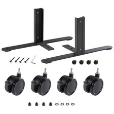 Global Industrial Mobile T-Leg Bracket Kit 1 Pair