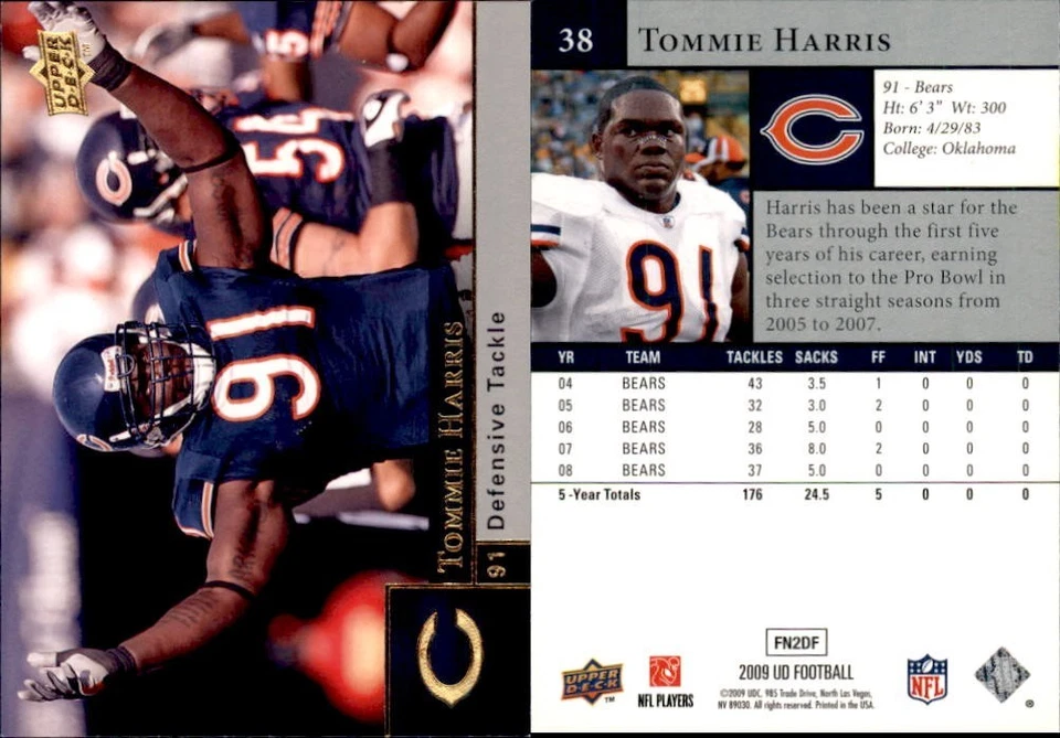 2009 Upper Deck-Football-NFL-Stars-HOFERs-RC-U Pick-Buy Volume-2326 - Image 4 of 4