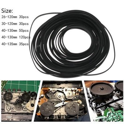 Riemen Antriebsriemen 26-135mm für Kassettendeck Cassette Tape Deck Belt