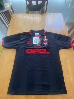 AC Milan 1996-97 Third Jersey. Authentic Lotto Replica. Size L