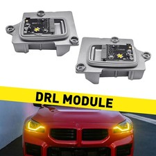 Yellow Angel Eyes Drl Adaptive Led Module For Bmw G87 M2 G42 2 Series 2022-2025 Yellow Angel Eyes Drl Adaptive Led Module For Bmw G87 M2 G42 2 Series 2022-2025