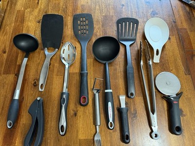 Over 20 Kitchen Utensils Mixed Brands & Mixed Tools Spoons Spatulas Ladle