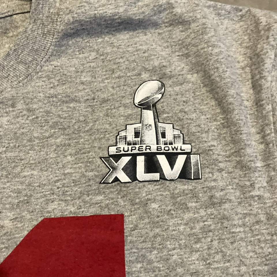 RARO - Reebok - NY Giants - Justin Tuck - Super Bowl XLVI - Camiseta Jersey - XXL Foto 2 de 4