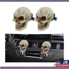 2-pack Skull Air Freshener Car Vents Cute Cool Interior Accessory