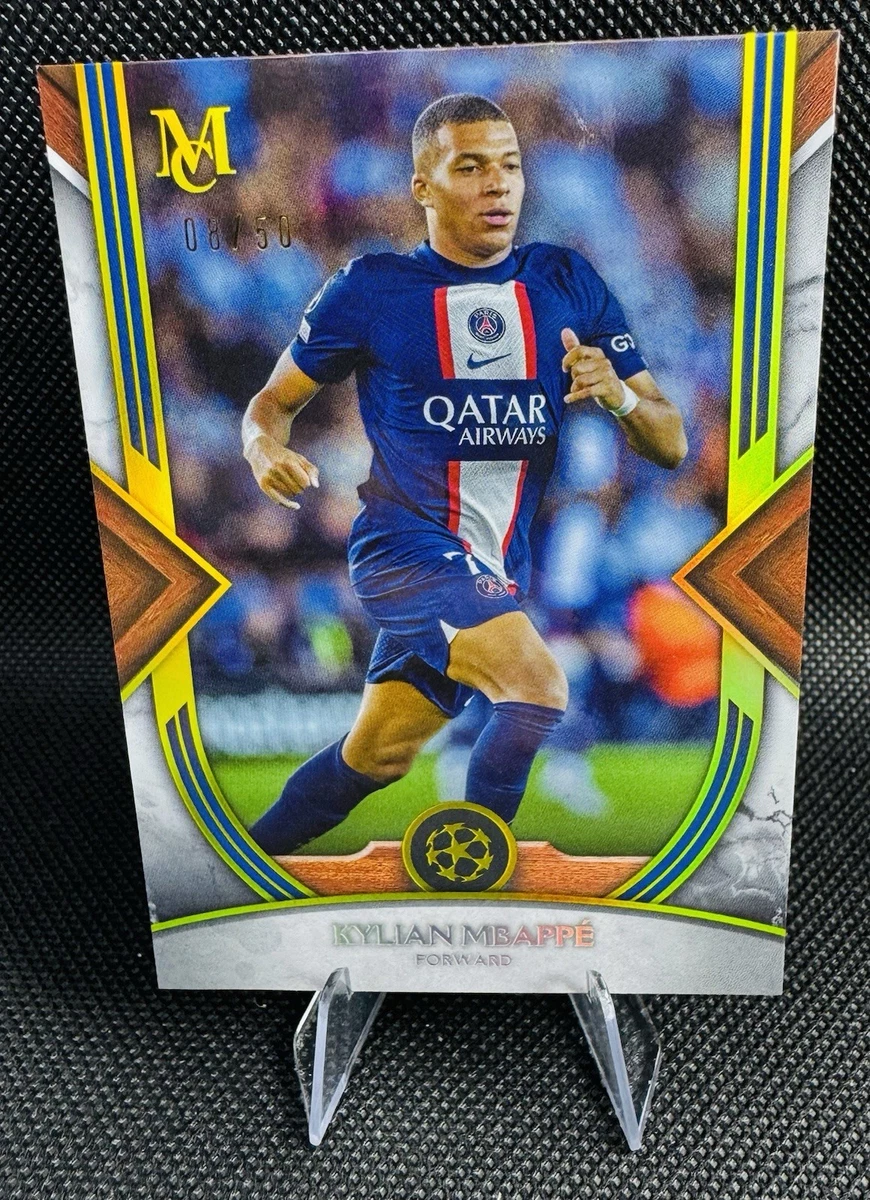 エンバペ/25 topps museum collection Topps Museum Collection UCL Kylian Mbapp√© #7 Trading Card 2022