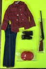 Vintage KEN GOIN' HUNTING Complete Outfit #1409 Pants, Shirt, Shoes, Cap, Rifle