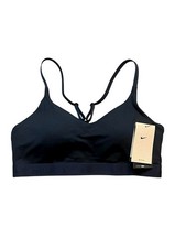 Nike Women  s Large Indy Light Support Sports Bra Adjustable Straps In Black