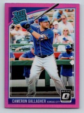 2018 Donruss Optic #64 Cameron Gallagher Pink