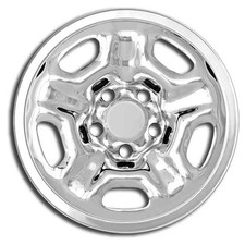 Premium Fx Chrome 15-inch Wheel Skin Covers Set Of 4 For 2005-09 Toyota Tacoma