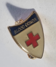 BLOOD DONOR  Enamel Pin   Reward for Blood Donation  Small  15 x 10mm