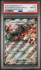2025 POKEMON PLAY! POKEMON PRIZE PACK #141 BLOODMOON URSALUNA EX PSA 8