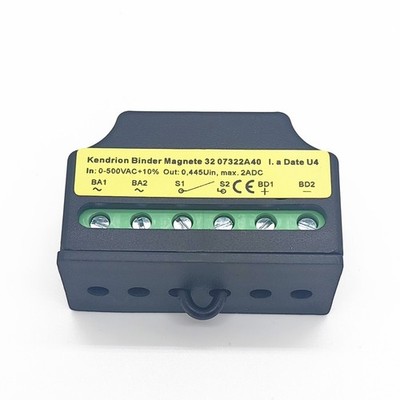 KENDRION 0-500VAC+10% 0.445Uin 2A DC 32 07322A40 Half Wave Rectifier