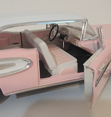 1958 Ford Edsel Citation Car Road Legends Pink Hardtop 1:18 Scale