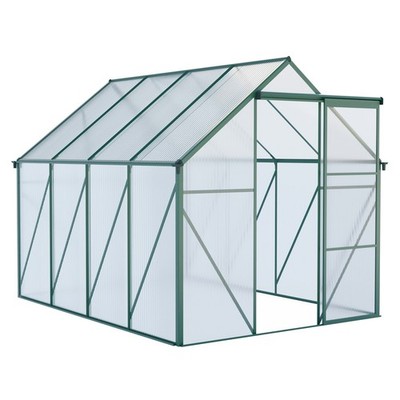 Patio Greenhouse 6 x 8 FT Outdoor for All Seasons Plants Vegetables Flowers