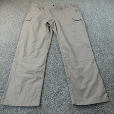 NEW 5.11 Tactical Pants Mens 46X33 Beige Stryke Flex Tac Utility Cargo Stretch