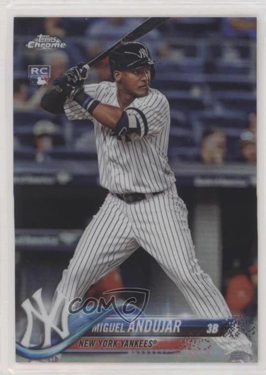 2018 Topps Chrome Refractor Miguel Andujar #14 0l1