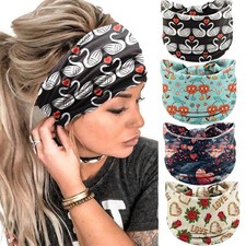 Valentine  s Day Headbands for Women Love Heart Knotted Headband XOXO Rose Hea...