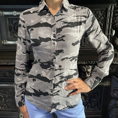 Robert Friedman Blouse XS/34 Silk, Mint Condition