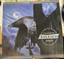 Official Tolkien Lord of the rings Calendar 2001