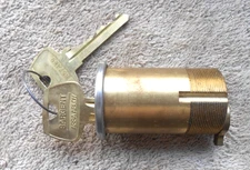 SARGENT ASSA ABLOY Mortise Cylinder   2 " long with  6 pin LA keys