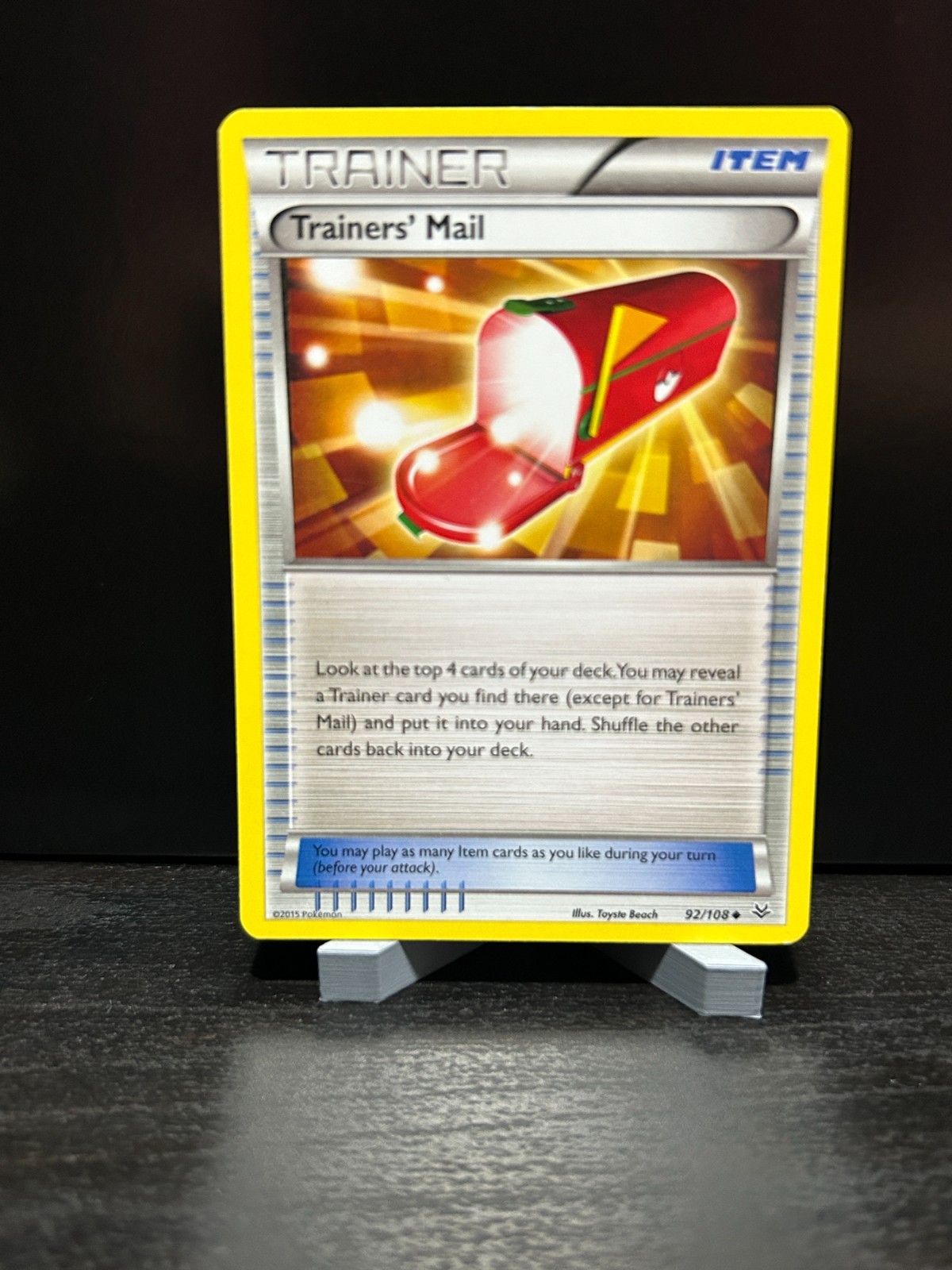 Trainers' Mail 92/108 Uncommon - Pokemon XY Roaring Skies Card