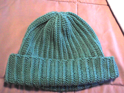 #ad Handcrafted in Norther Ireland Crocheted Acrylic XXL Beanie Seafoam Green $11.48