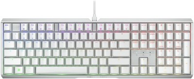 CHERRY XTRFY MX 3.1 Mechanical Wired Gaming Keyboard RGB (White, MX2A Red)
