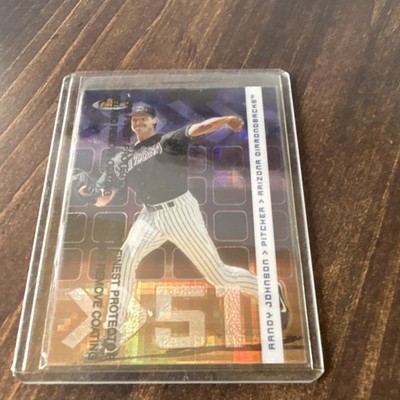 2002 Topps Finest - Randy Johnson #3 X-Fractor /99 Arizona Diamondbacks