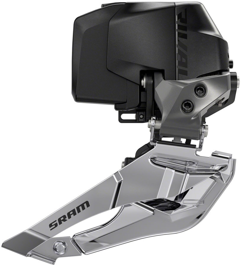 Широкий передний переключатель SRAM Rival eTap AXS - 2x12-ступенчатый, с запайкой, (без аккумулятора