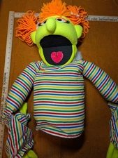 Vintage  One Way Street, Inc. Custom Puppets Hand puppet Black Light 