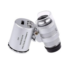 Mini 60X Jewelers Loupe / Magnifier with LED ...